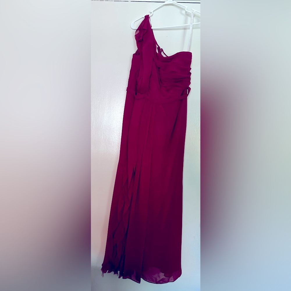 Azazie Burgundy Bridesmaids Dress